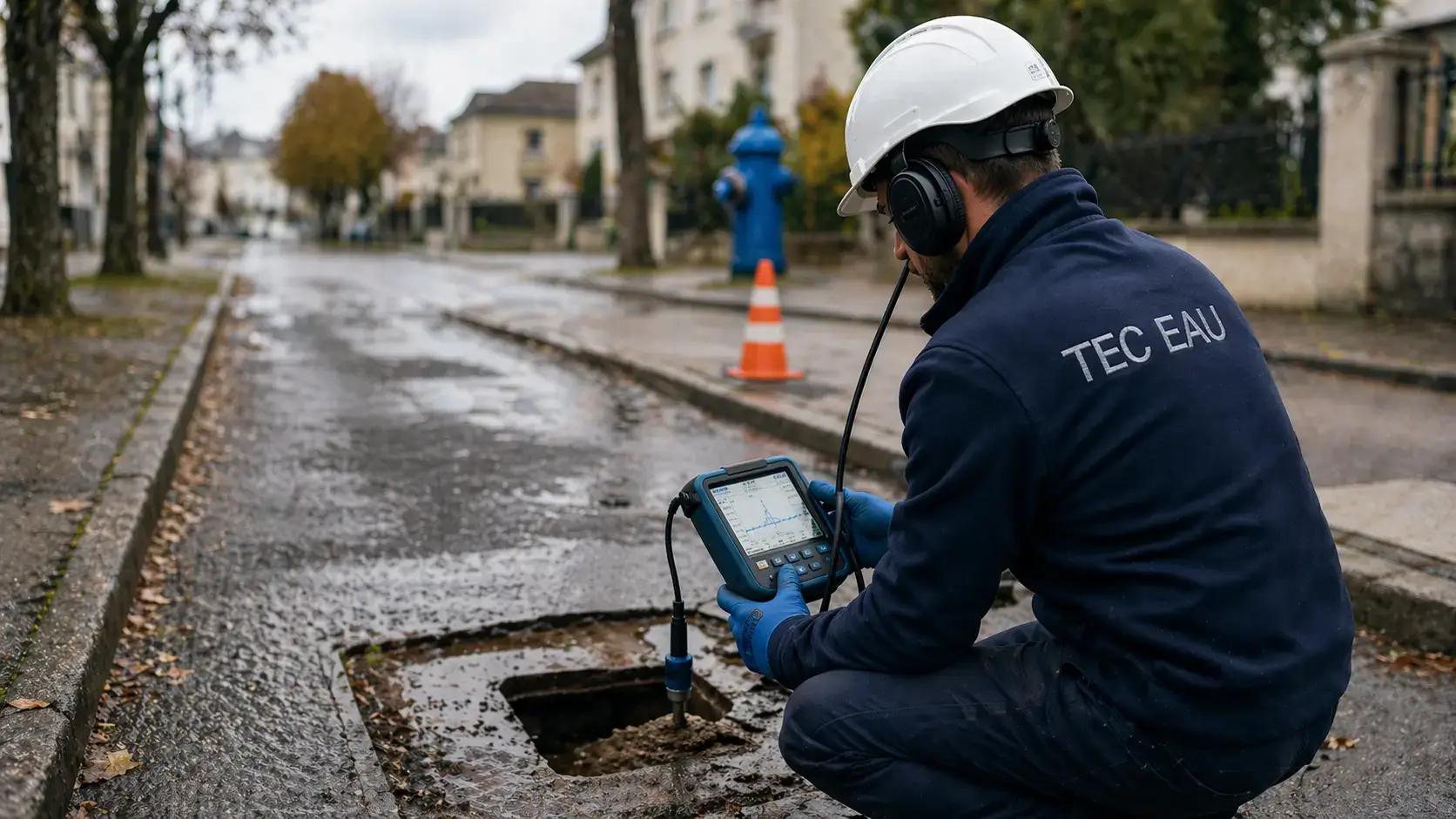 Intervention TEC EAU Réseaux Eaux Potables Voie Publique Prestations
